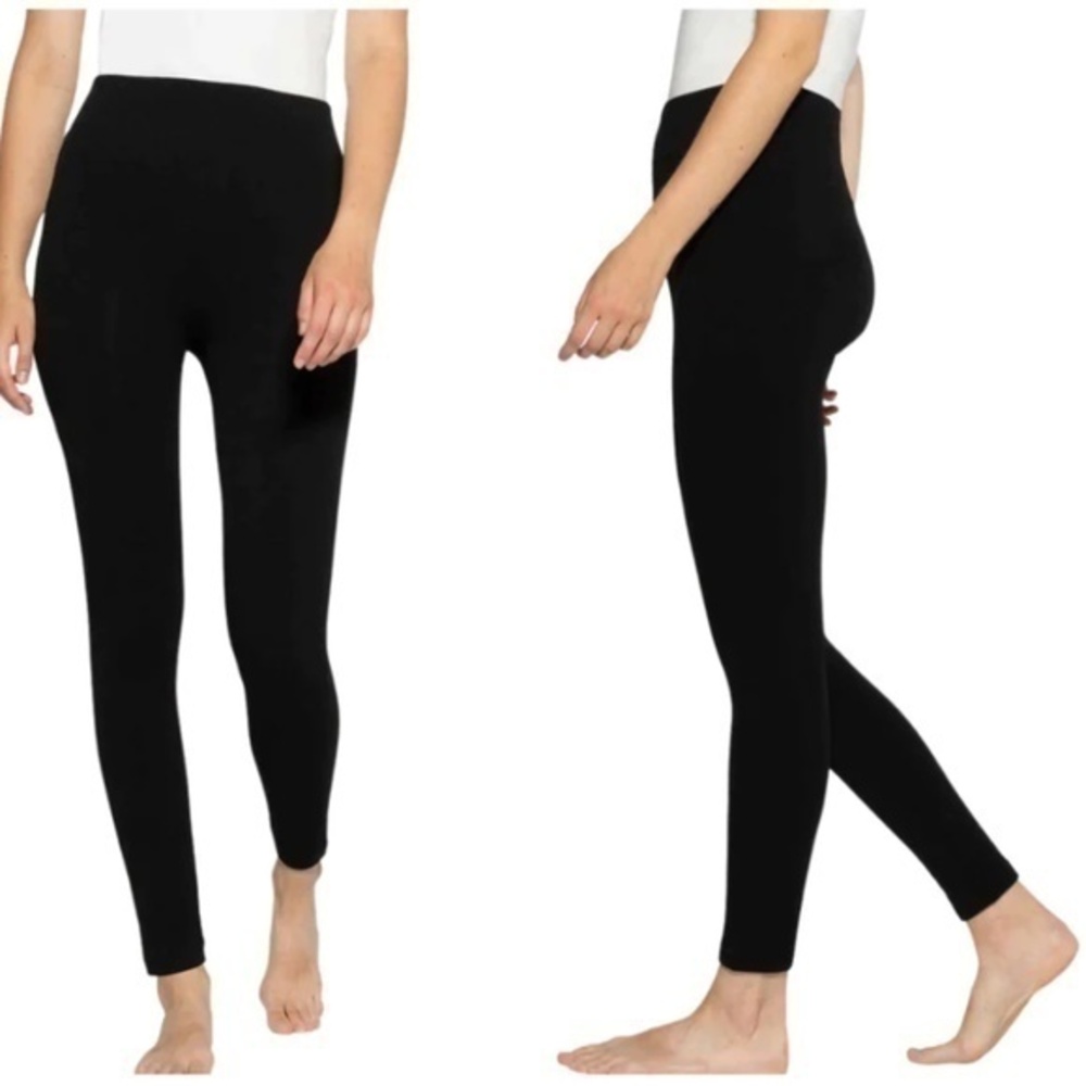 💃🍕Rachel Roy ribbed leggings pull on black XL CLOSEOUT